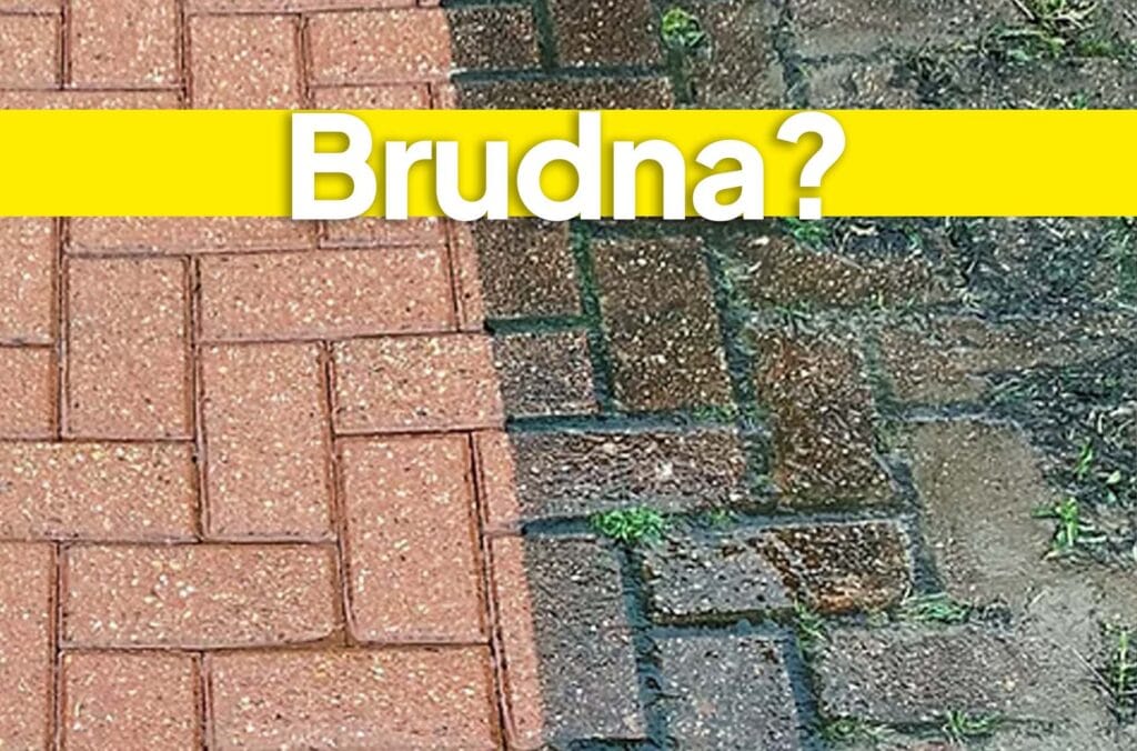 dlaczego kostka brukowa czernieje zabrudzenia kostki